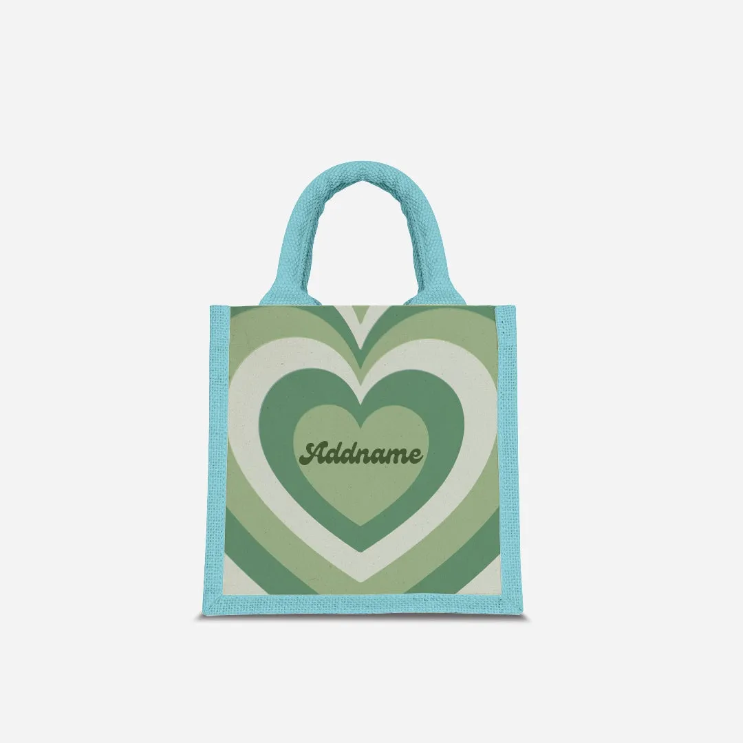 Affection Series Half Lining Lunch Bag  - Buttercup Light Blue