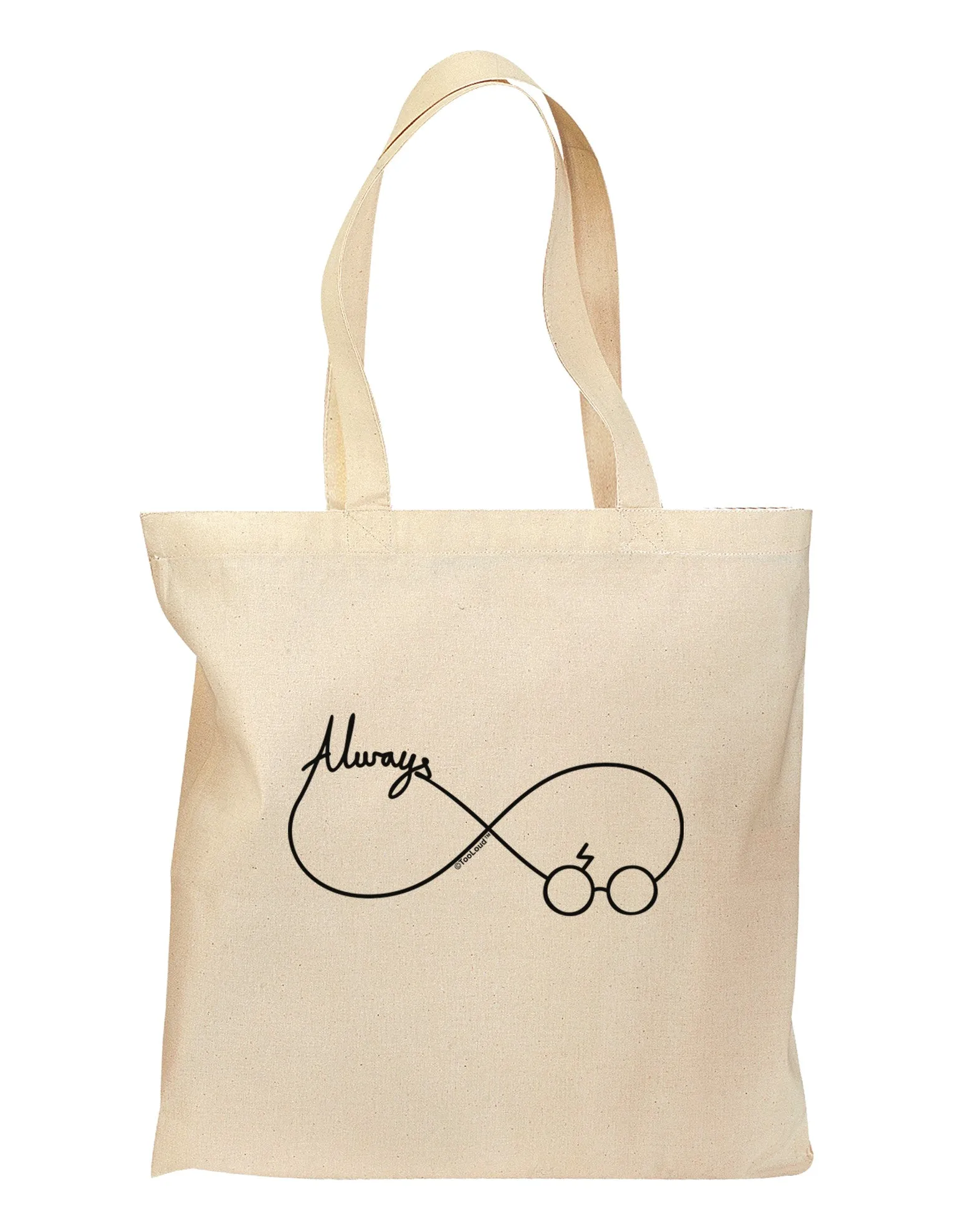 Always Infinity Symbol Grocery Tote Bag