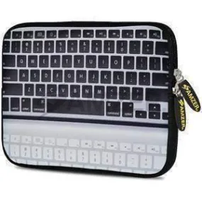 Amzer 10.5 Inch Neoprene Notebook Tablet/iPad Sleeve - Keyboard Reflection