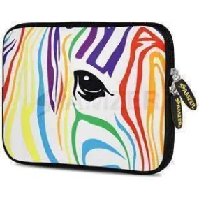 Amzer 10.5 Inch Neoprene Notebook Tablet/iPad Sleeve - Zebra Colour Stripes