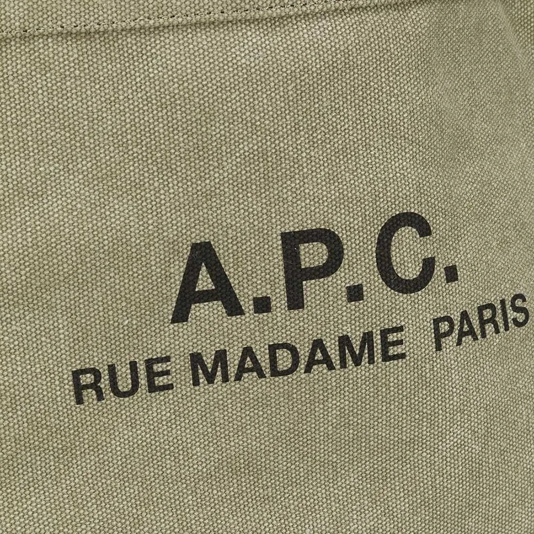 A.P.C. Recuperation Shopping Bag Khaki RB-CODBMH61318JAA