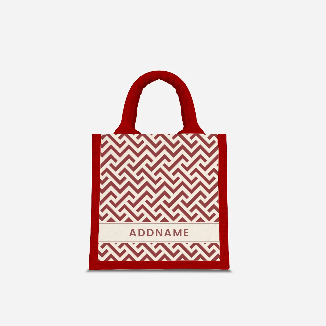 AUFBAU Series - Rouge Jute Bags