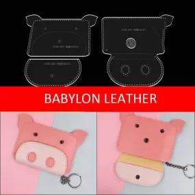 BABYLON™ Cartoon Pig Coin Purse Making Pattern AAB-380