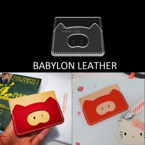 BABYLON™ Cute Piggy Card Holder Pattern AAB-481