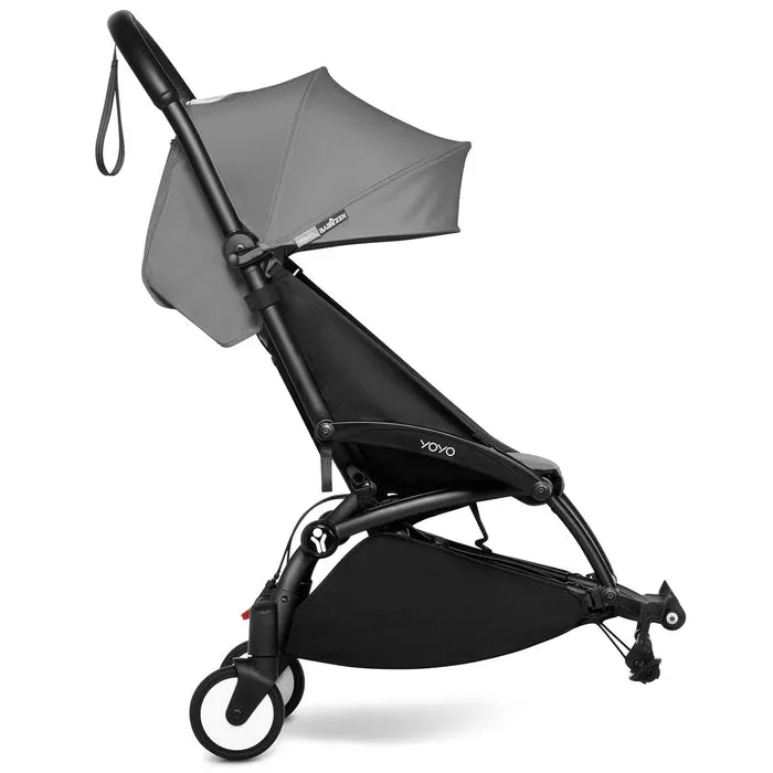 Babyzen Yoyo Connect Stroller - Black Frame With Color Pack 6  (Grey)