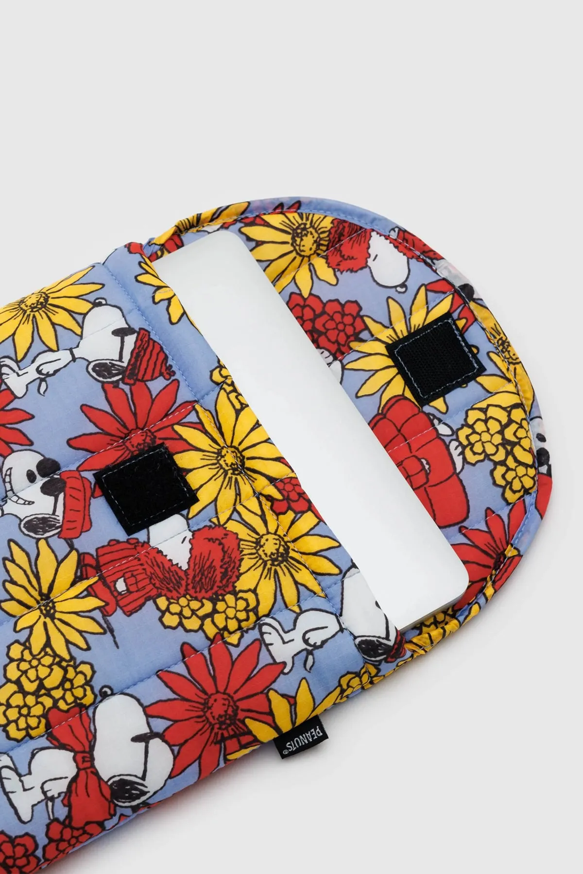 BAGGU Puffy Laptop Sleeve 13"/14" Floral Snoopy