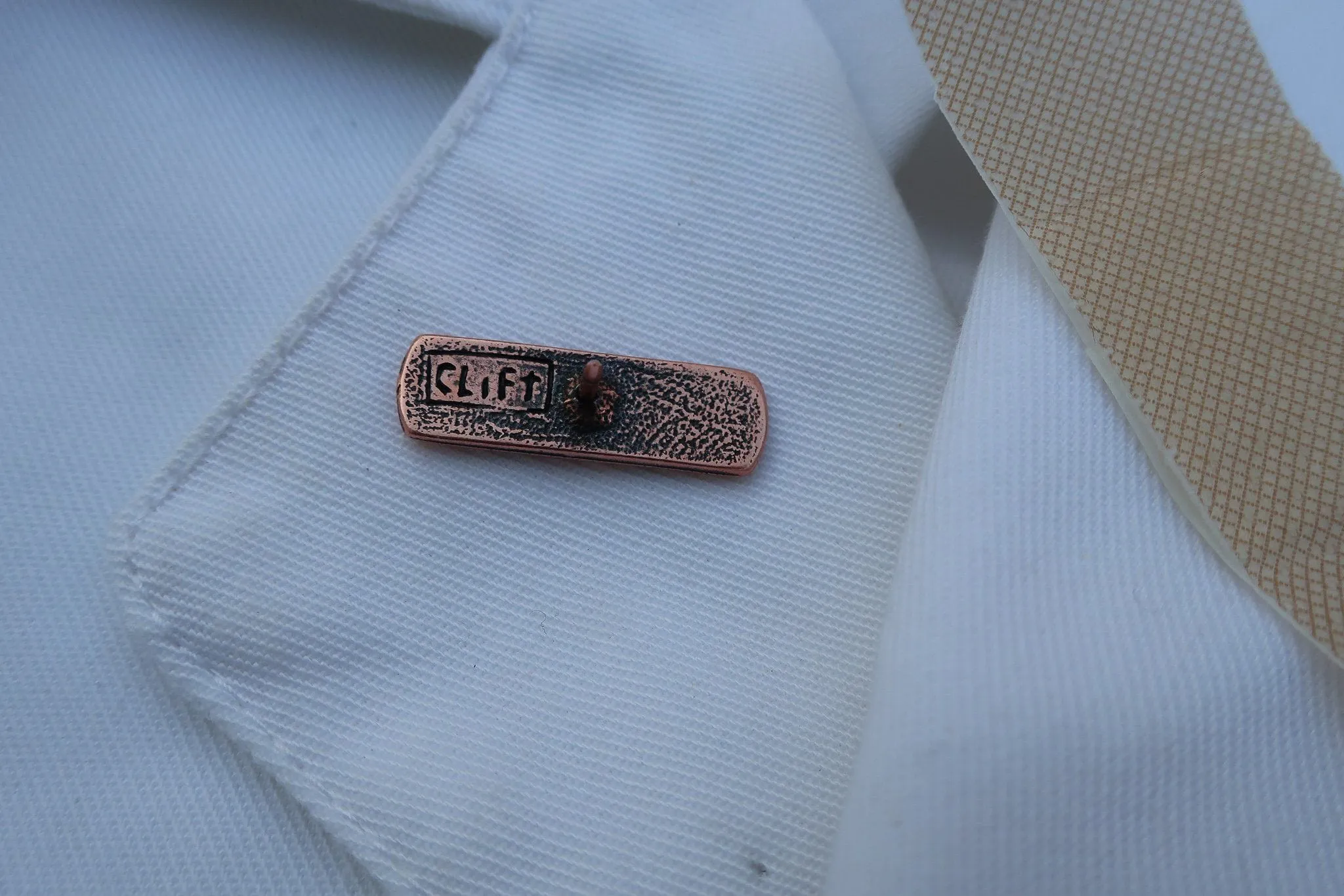 Band-Aid Copper Lapel Pin