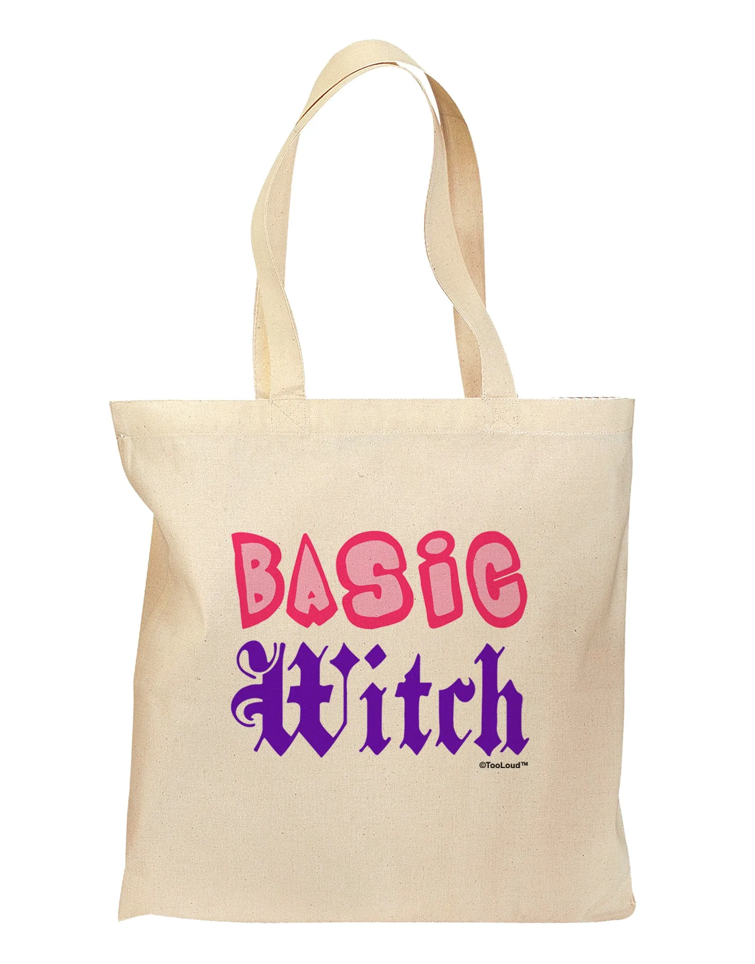 Basic Witch Color Grocery Tote Bag