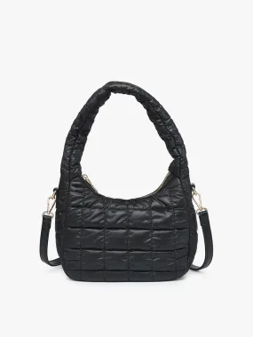 Black Quilted Shoulder Bag