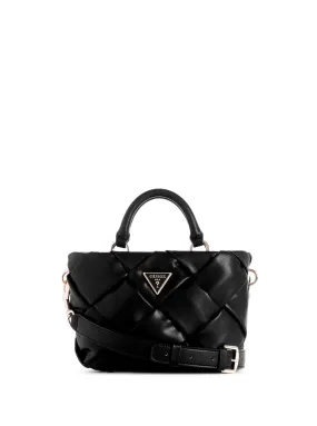 Black Zaina Mini Satchel Bag