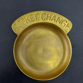 Brass Pocket Change Dish