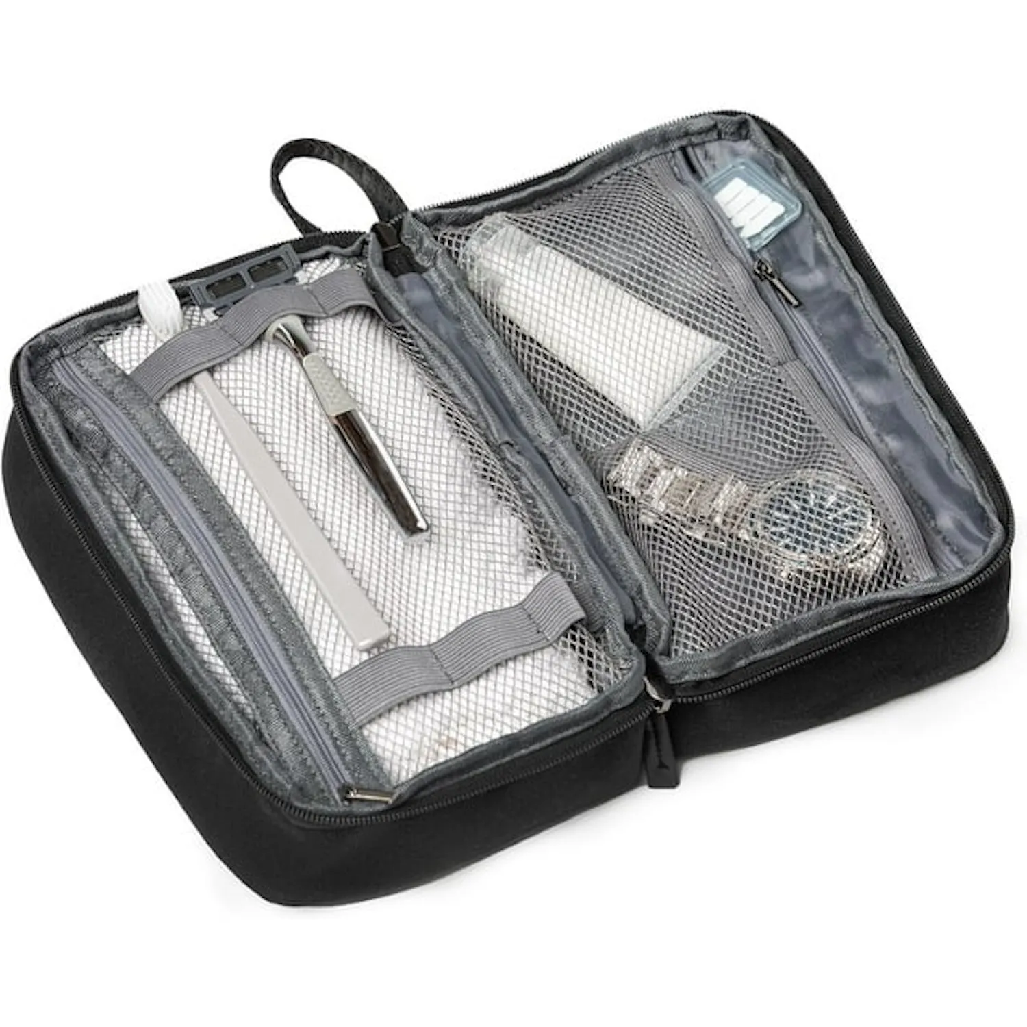 Brookstone Travel Storage Bag - Large Multi-Functional Toiletries Pouch