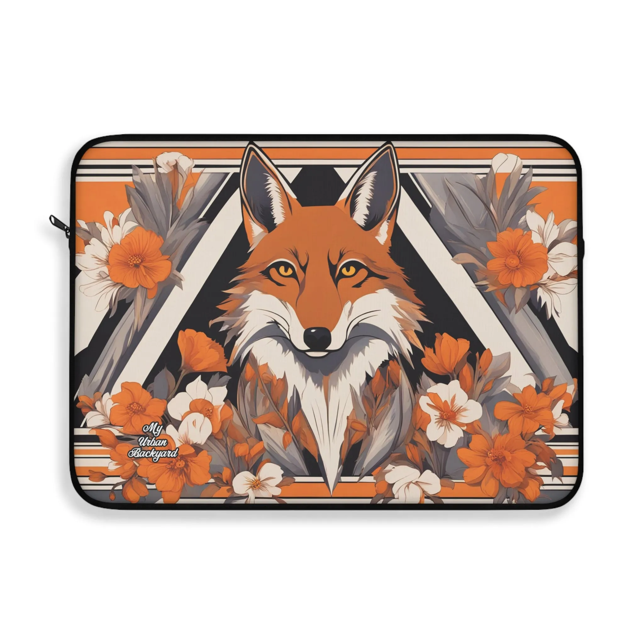 Brown Urban Coyote, Laptop Carrying Case, Top Loading Sleeve for School or Work