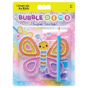 Bubble Gem Super Sticker Butterfly