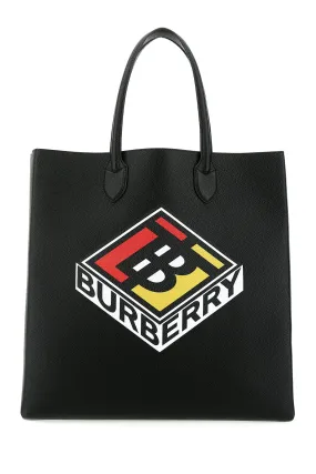 Burberry Logo Shopping Bag