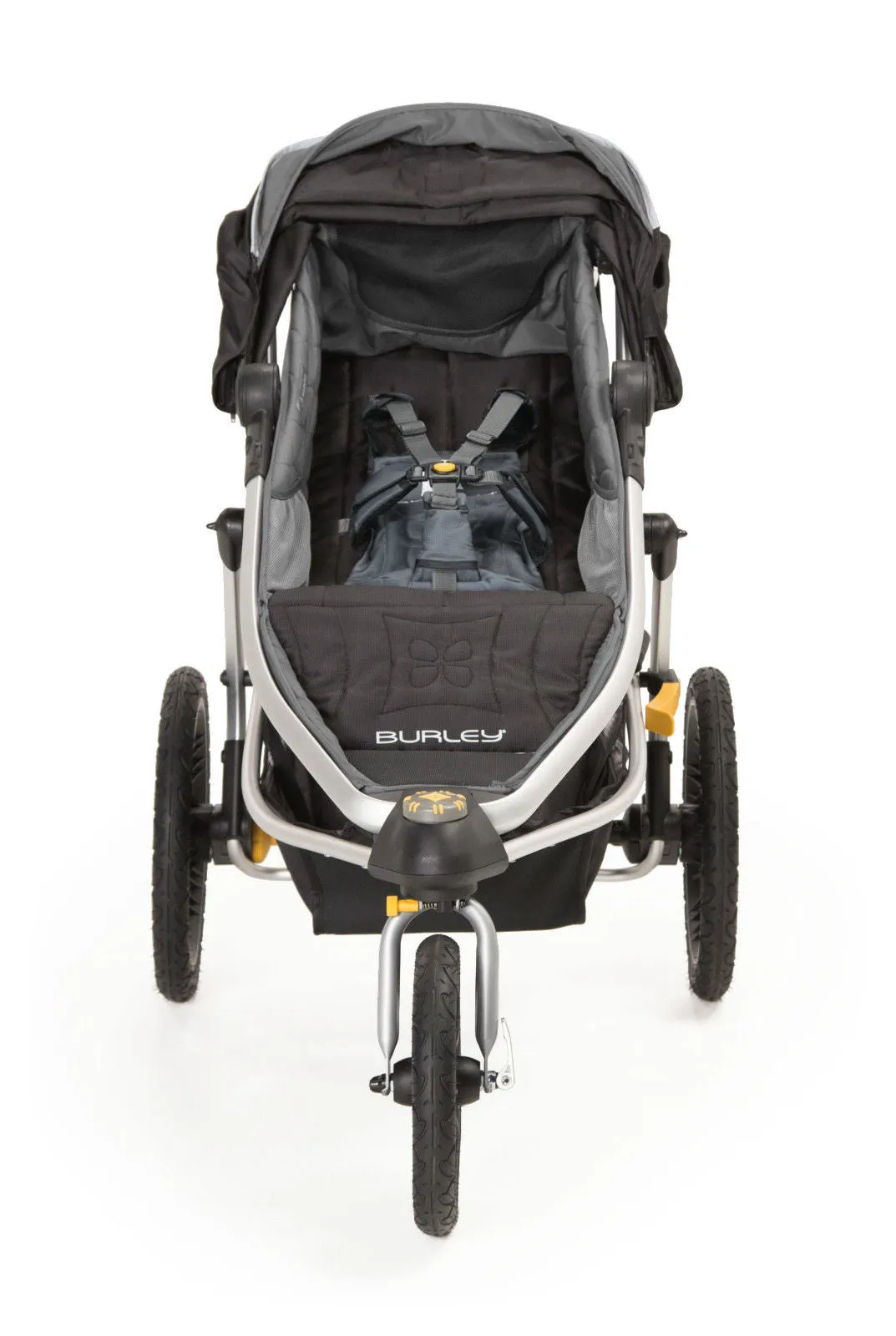 BURLEY SOLSTICE STROLLER JOGGER, BUGGY, PUSHCHAIR BLACK   SUSPENSION RRP £399.99