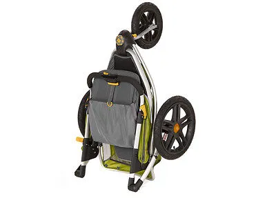 BURLEY SOLSTICE STROLLER JOGGER, BUGGY, PUSHCHAIR BLACK   SUSPENSION RRP £399.99