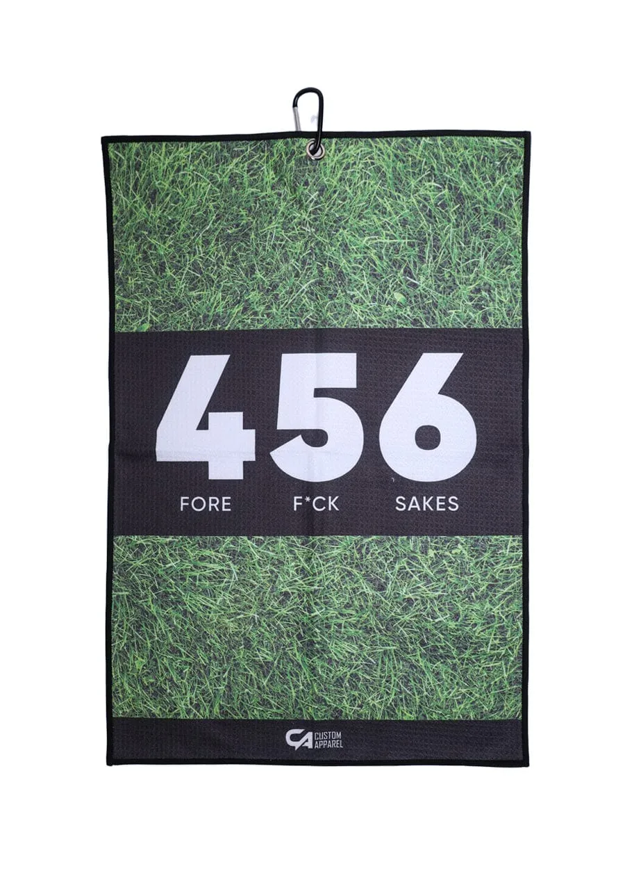 CA Waffle Golf Towels | 456