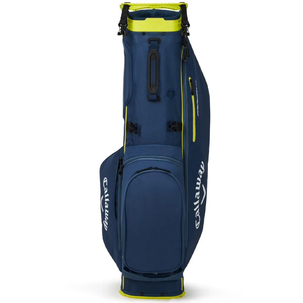 Callaway Fairway C Stand Bag - Navy/Florescent Yellow