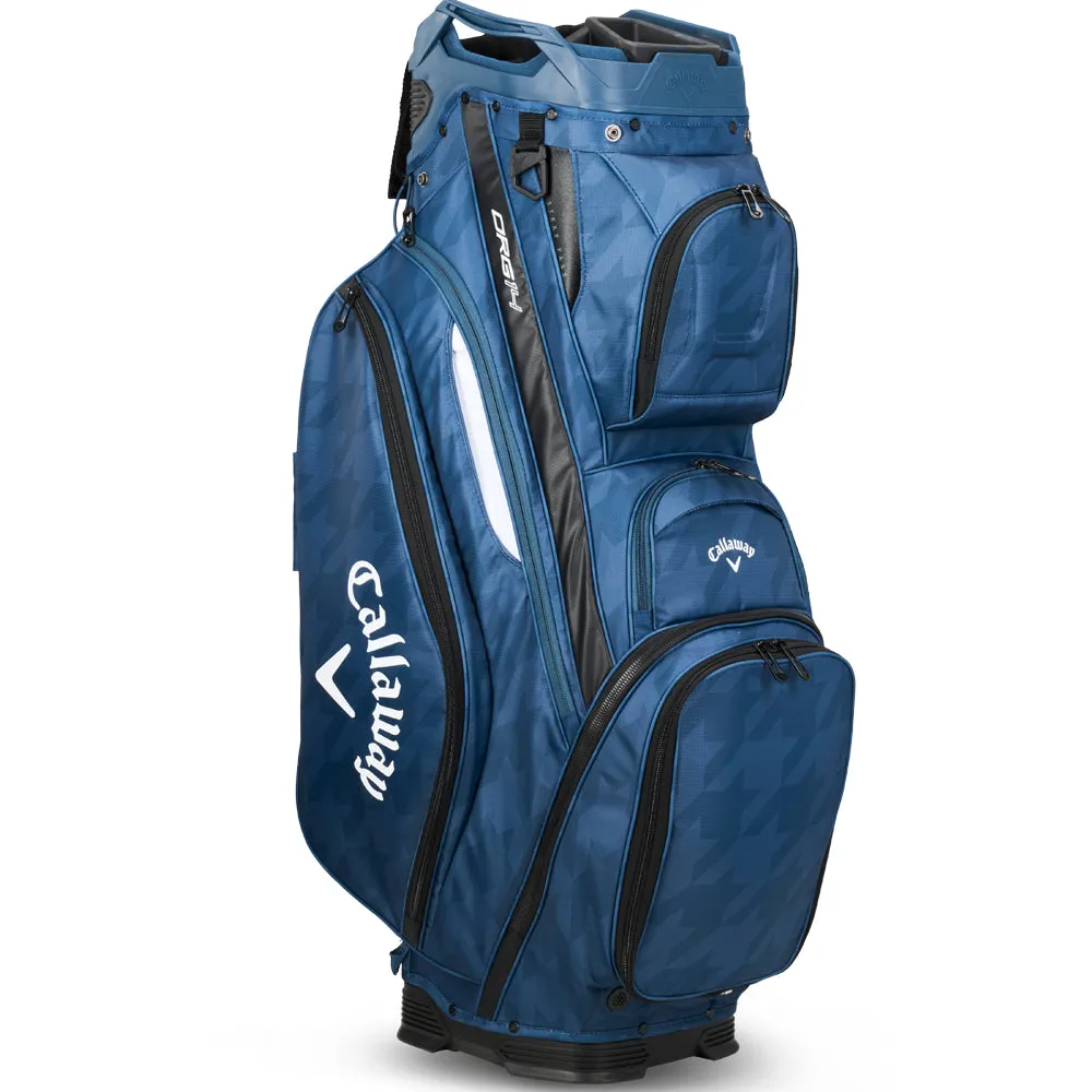 Callaway Org 14 Cart Bag - Navy/Houndstooth