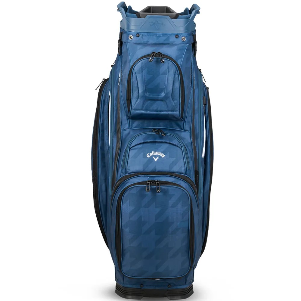 Callaway Org 14 Cart Bag - Navy/Houndstooth