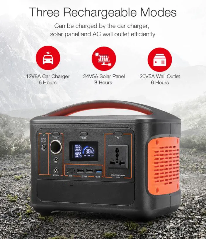 Camping Power Bank Portable Outdoor Power Station