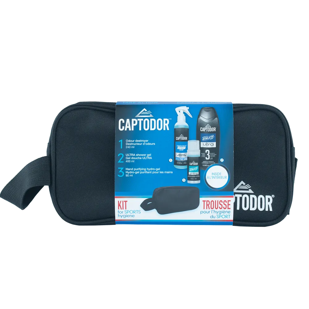 Captodor Odor Destroyer Toiletry Bag Kit