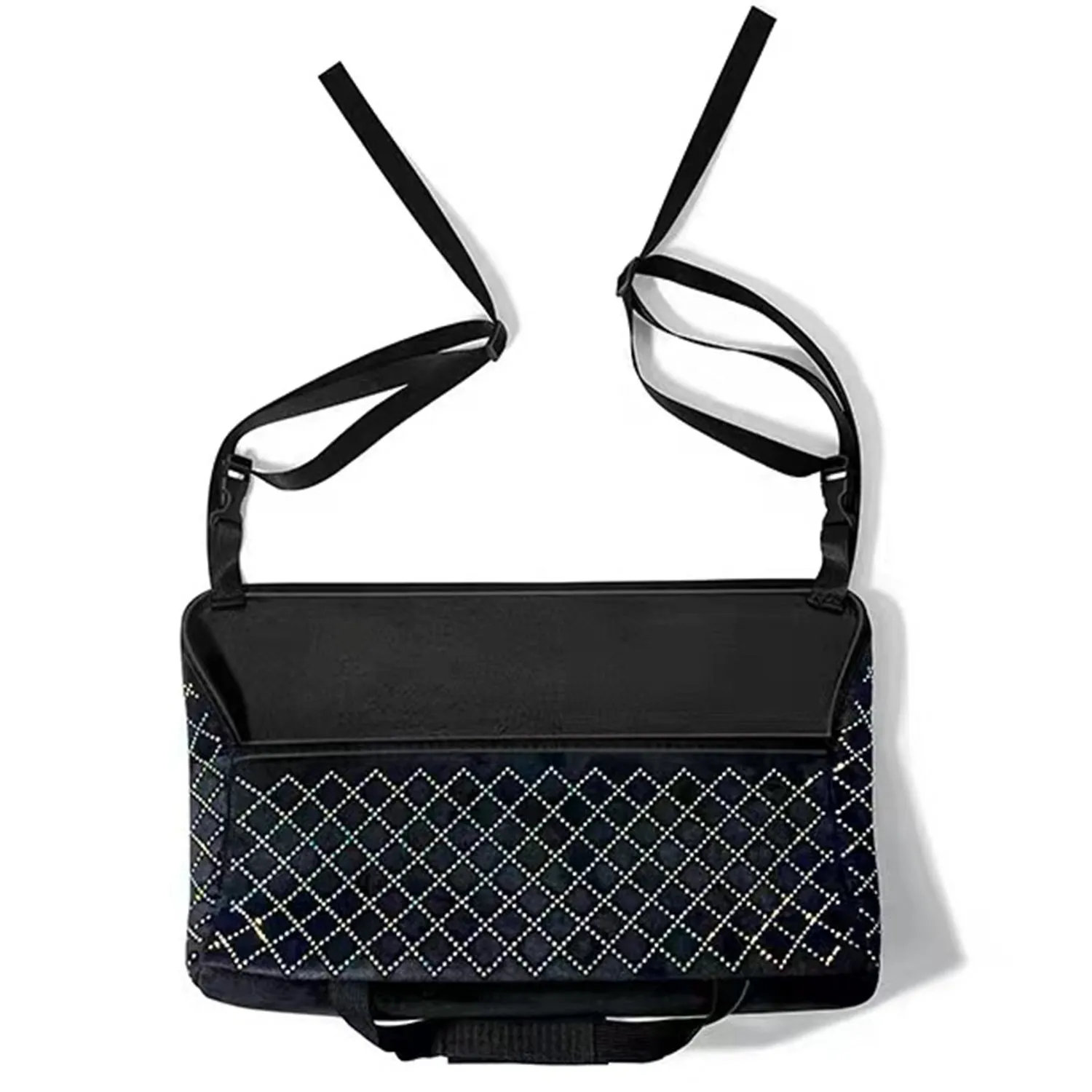 Car Handbag Purse Holder Front Seat Storage Net Bag