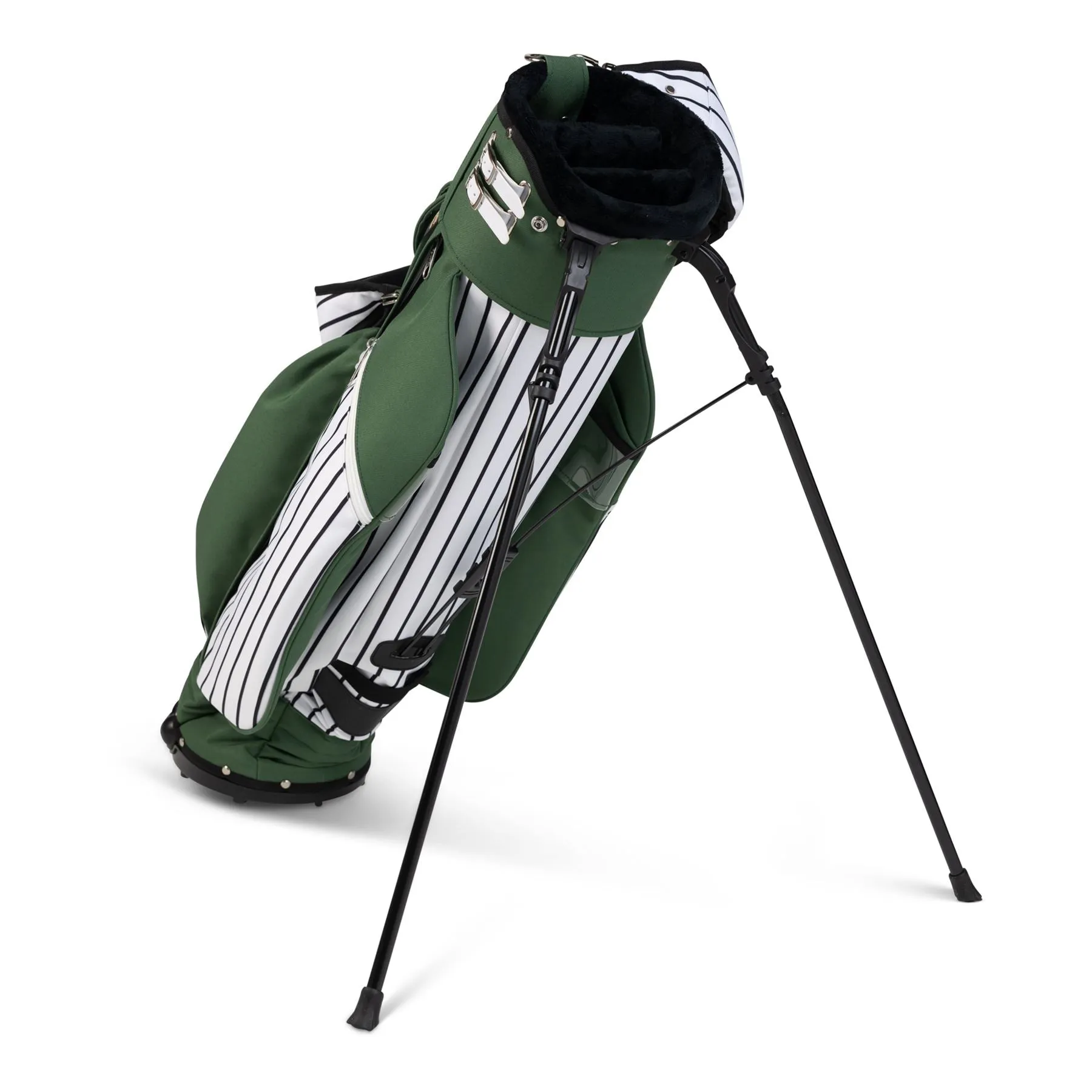 Classic Stand Bag Green Pinstripe - 2024