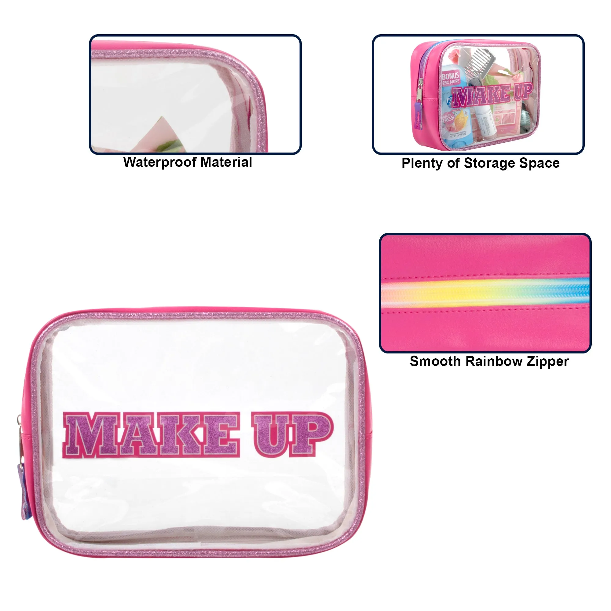 Clear Cosmetic Case