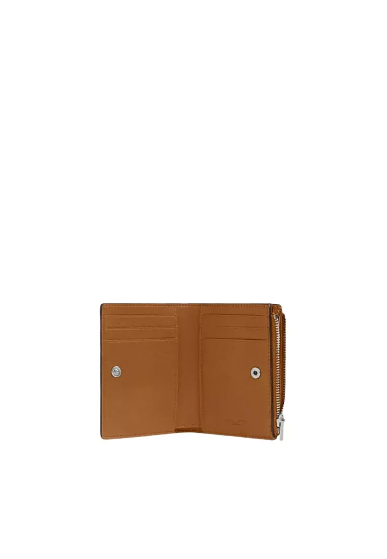 Coach Bifold Wallet In Light Sadle CR983