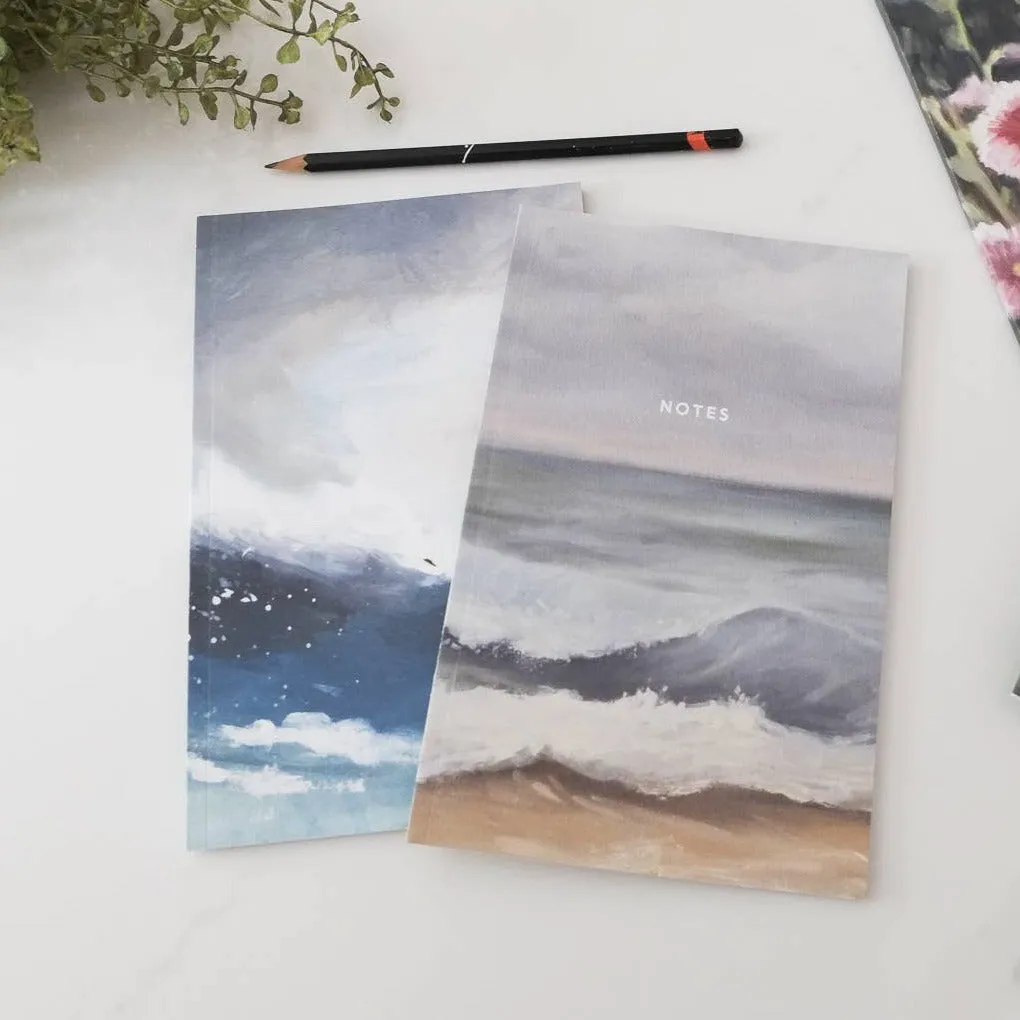 Coastal Ocean Blank Notebook