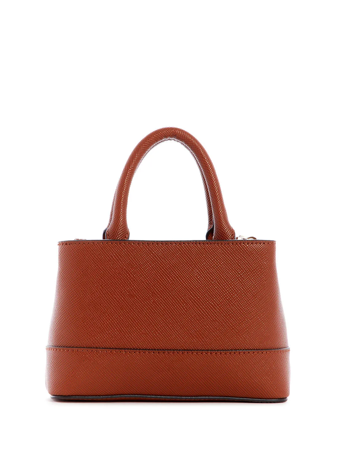 Cognac Cordelia Mini Satchel Bag