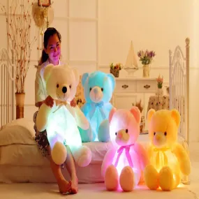 Creative LED Inductive Stuffed Animals Plush Teddy Bear