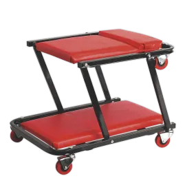 Creeper-Seat Steel with 6 Wheels Deluxe