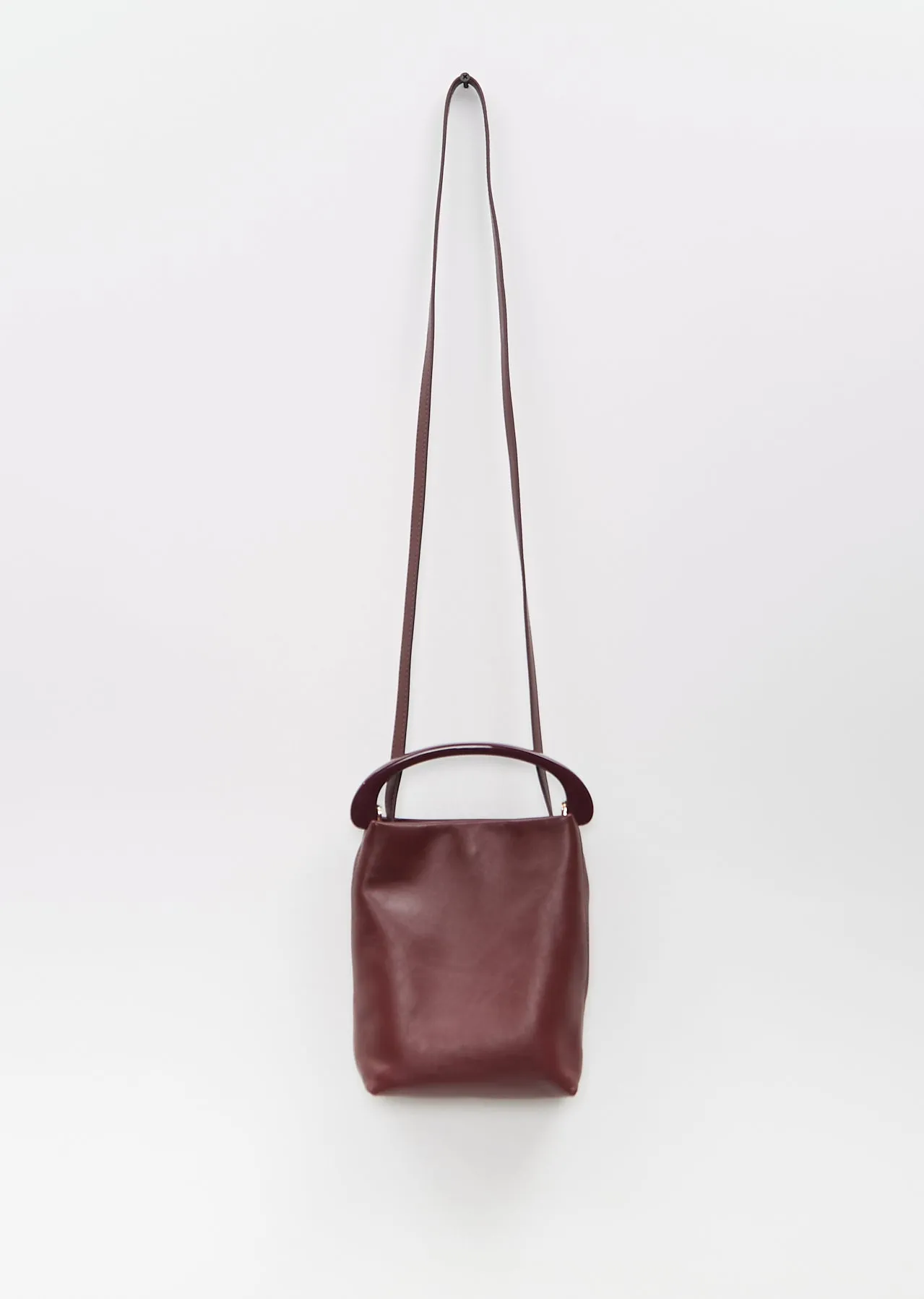 Crossbody Crisp Bag — Burgundy