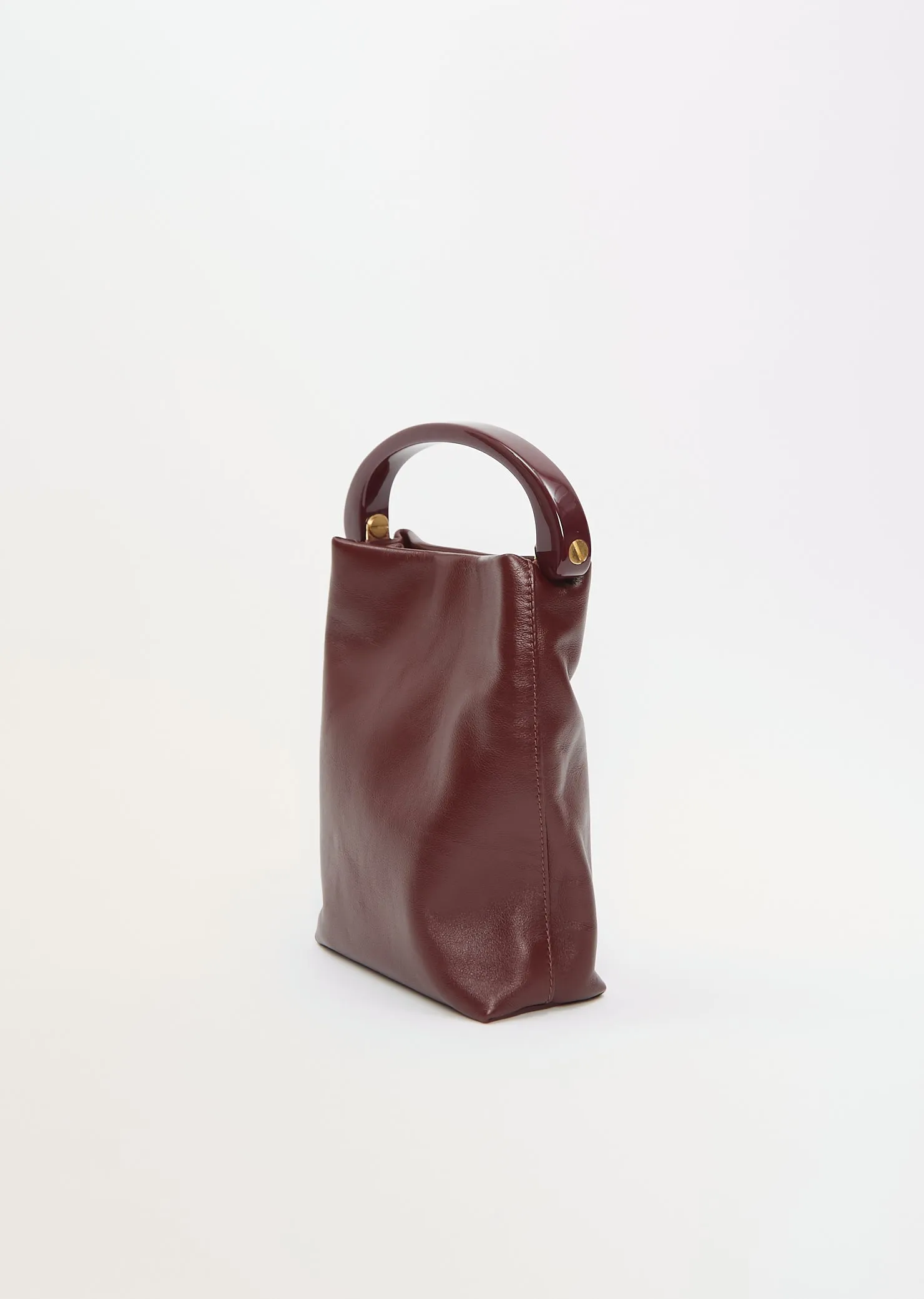 Crossbody Crisp Bag — Burgundy