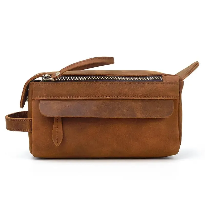 Dado Handmade Leather Toiletry Bag