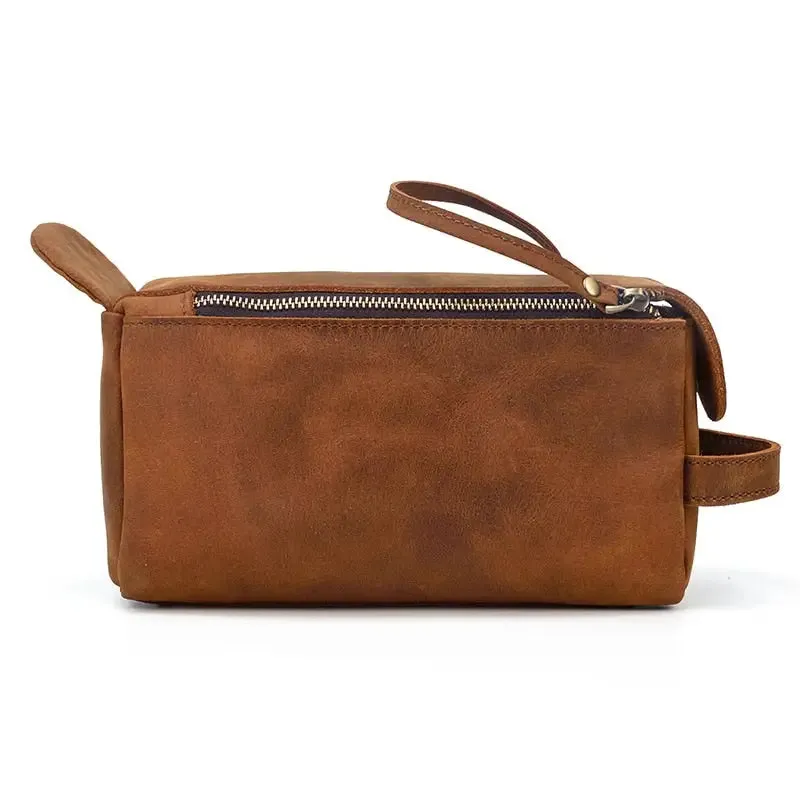 Dado Handmade Leather Toiletry Bag