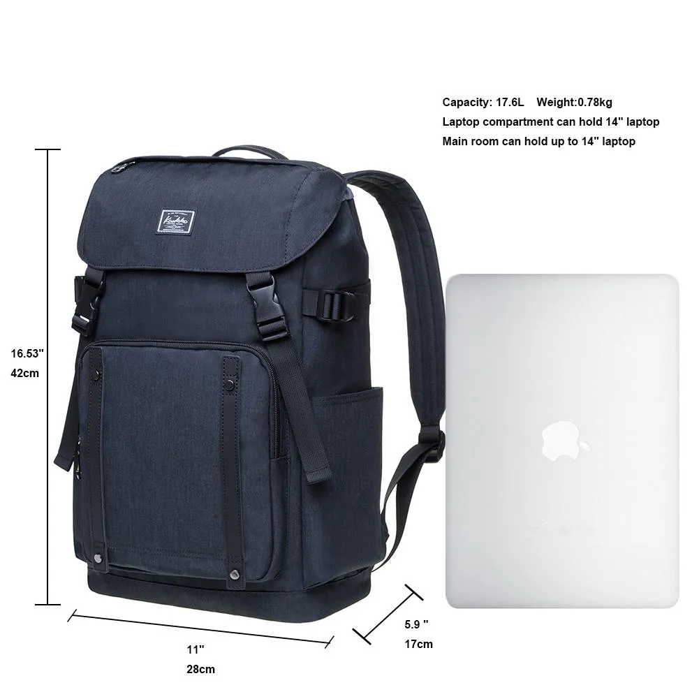 Daily Backpack Leisure Travel Business Commuter Computer Bag Storage Backpack Canvas School Bag