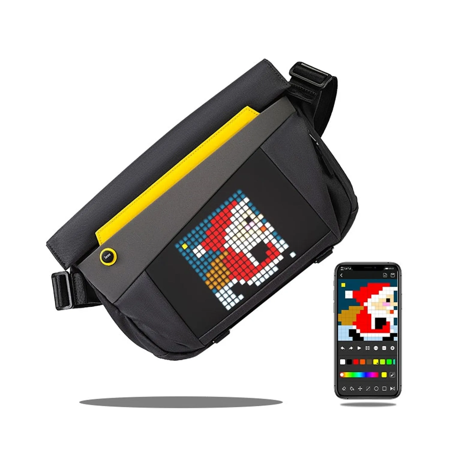 Divoom Pixoo Sling Bag-V with Pixel Art Display