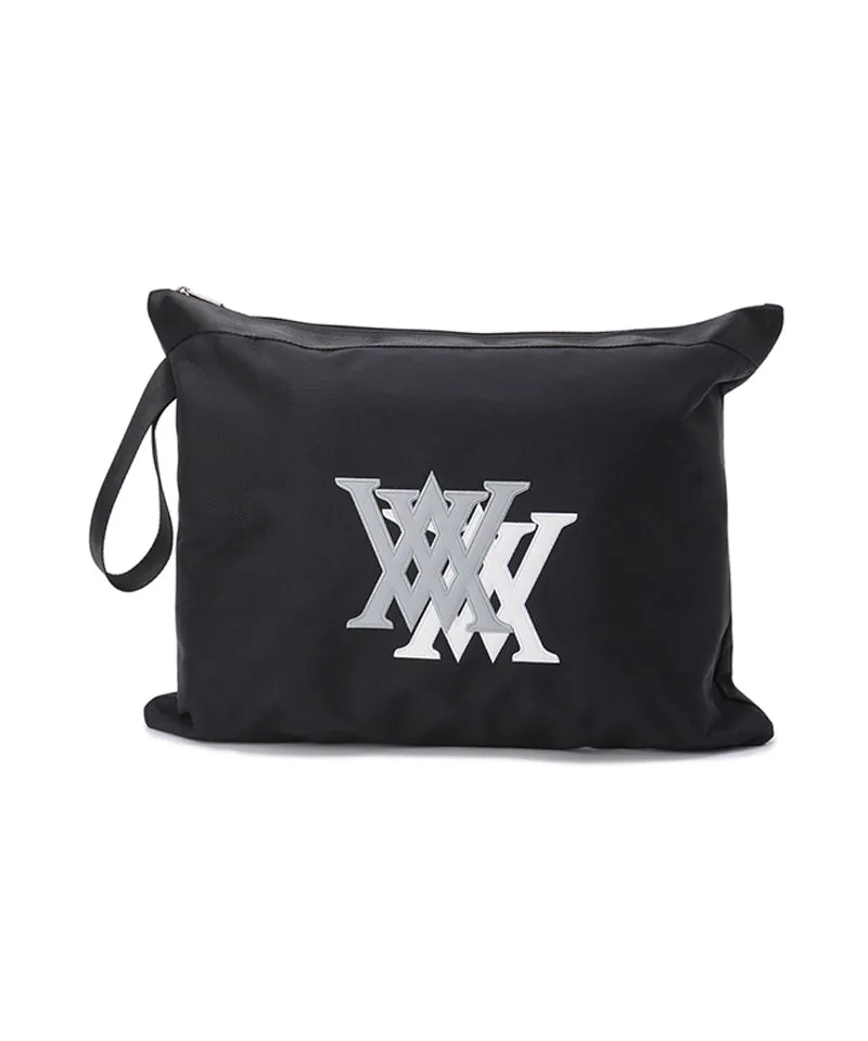 Double Logo Travel Cover - Black