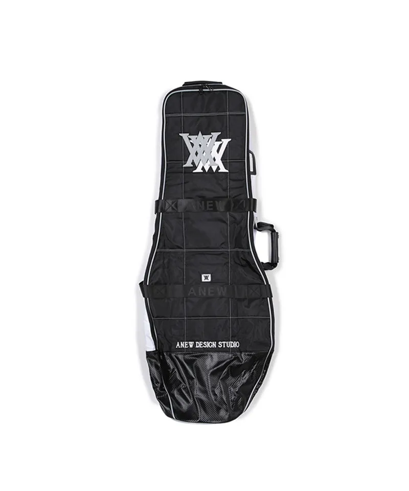 Double Logo Travel Cover - Black