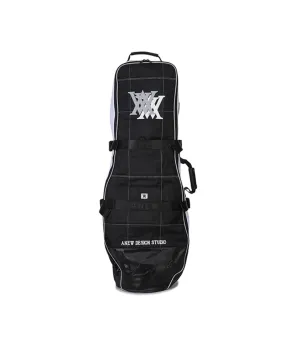 Double Logo Travel Cover - Black