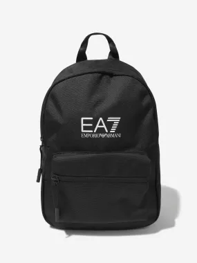 EA7 Emporio Armani Kids Logo Backpack in Black (34cm)