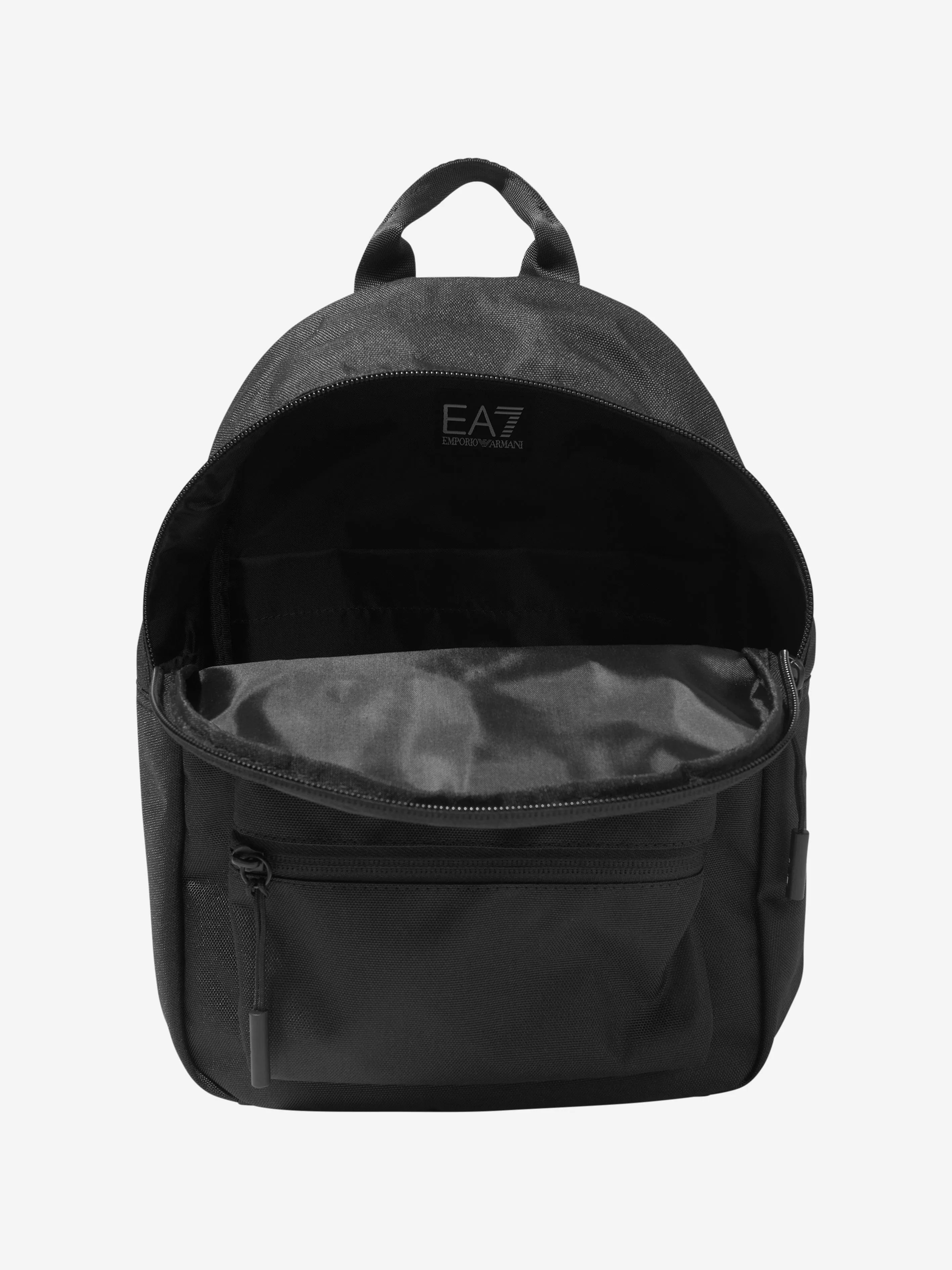 EA7 Emporio Armani Kids Logo Backpack in Black (34cm)