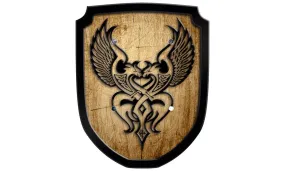 Escutcheon Wooden Play Shield - Phoenix