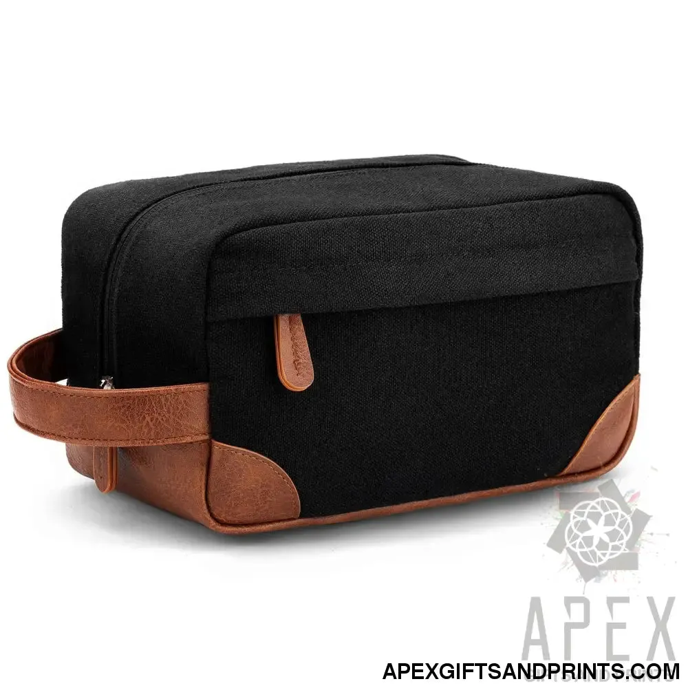 European retro men's toiletry bag