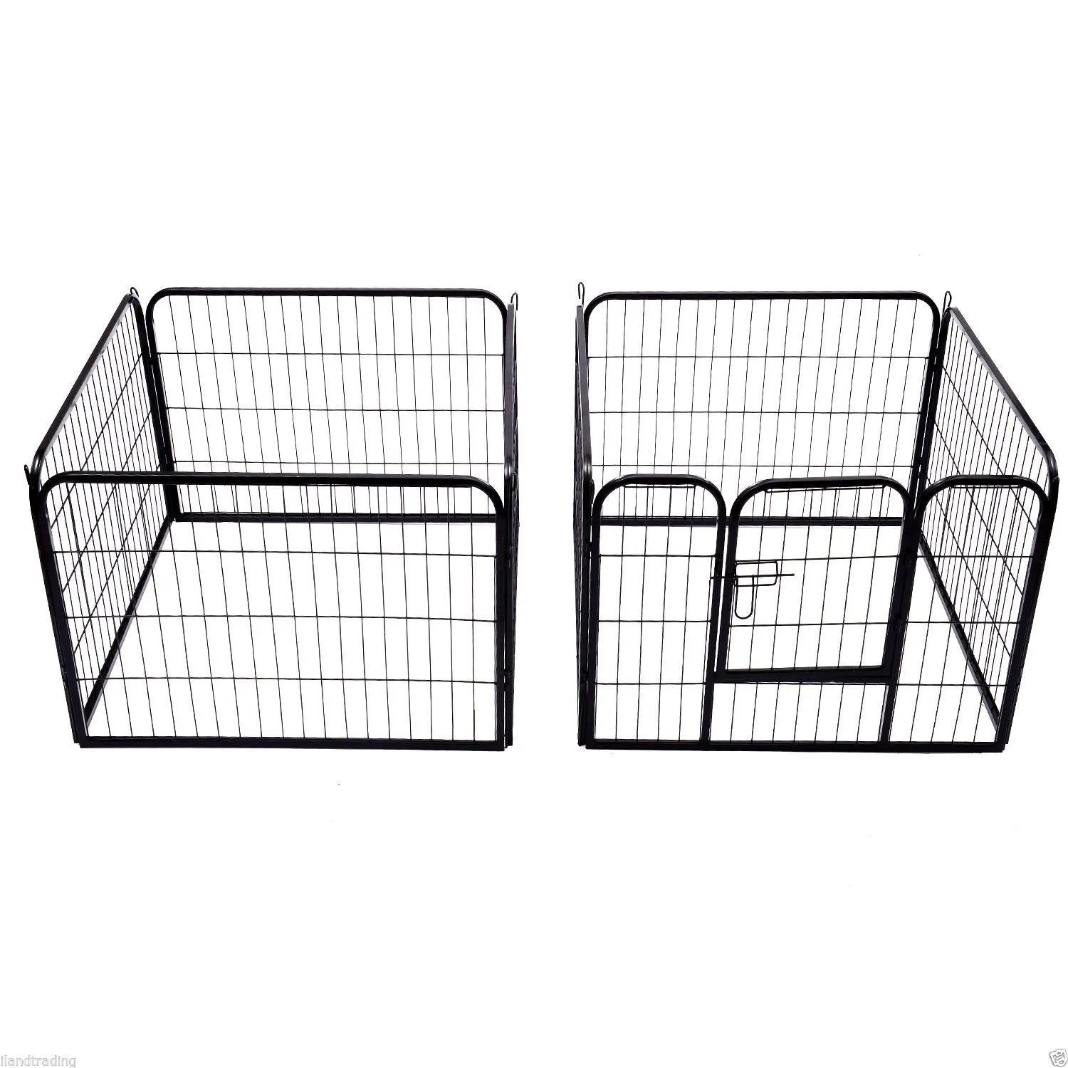 Extra Heavy Duty 8 Panel Pet Playpen Dog Cage Puppy Exercise Crate Enclosure Rabbit Fence