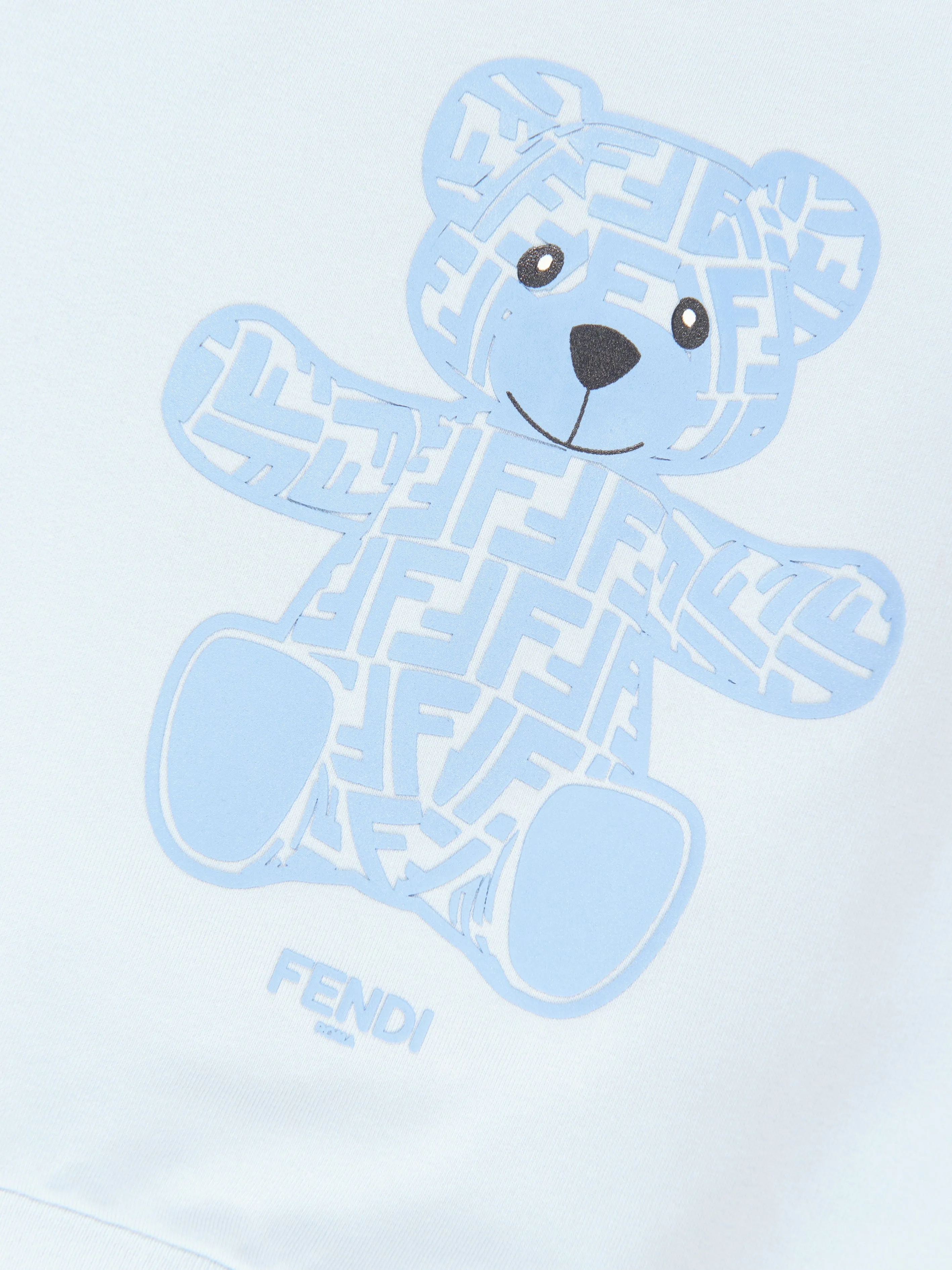 Fendi Baby Boys Teddy Bear Sweatshirt in Blue